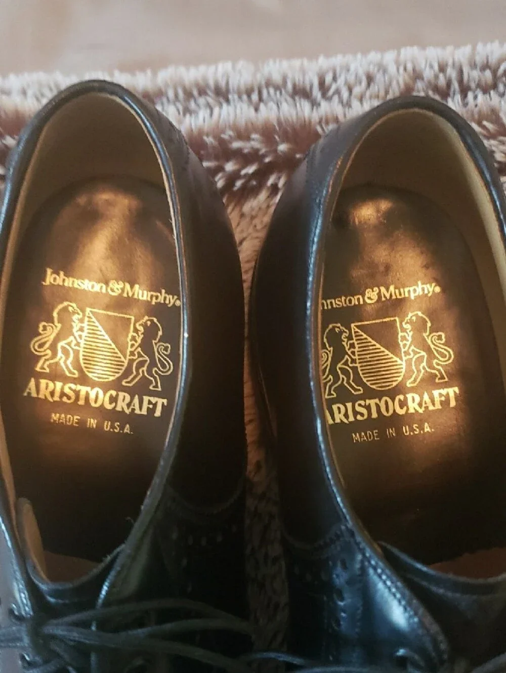 Johnston & Murphy sleek black